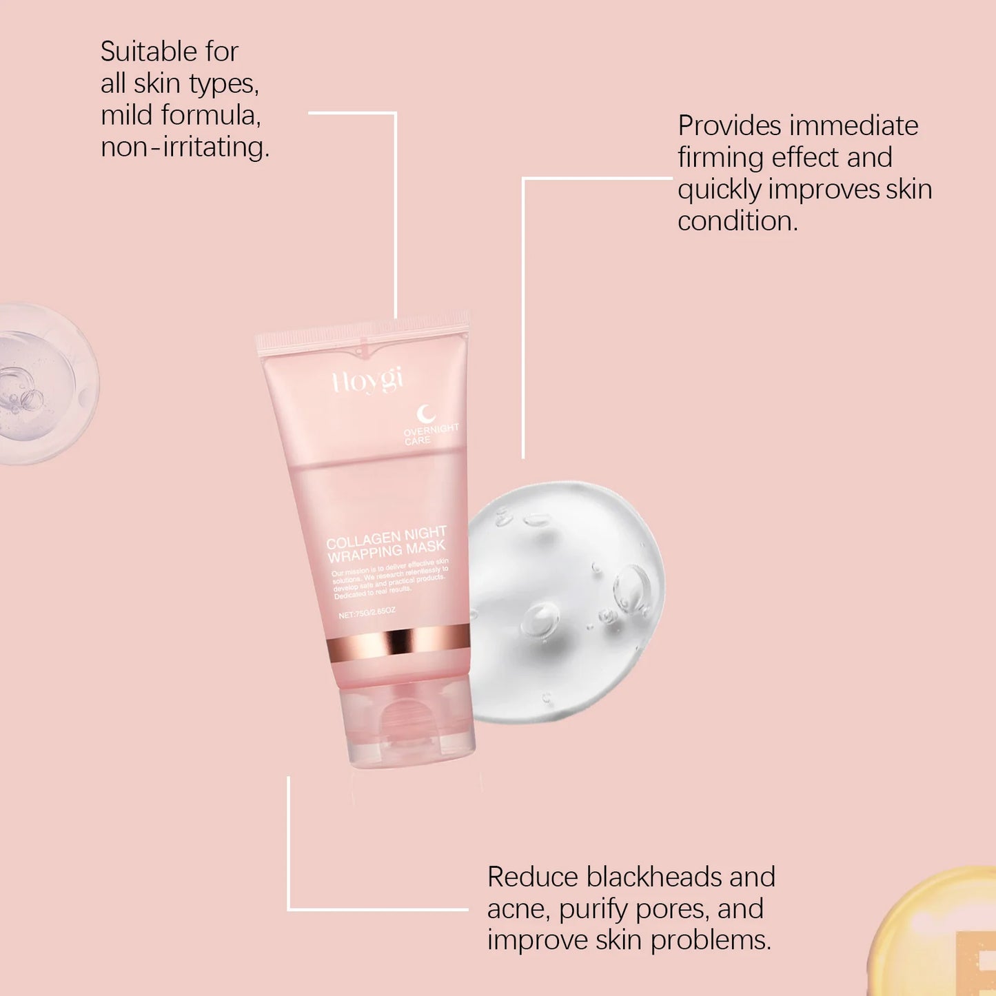 Collagen Glow Peel-Off Mask | Firming & Hydrating Face Mask