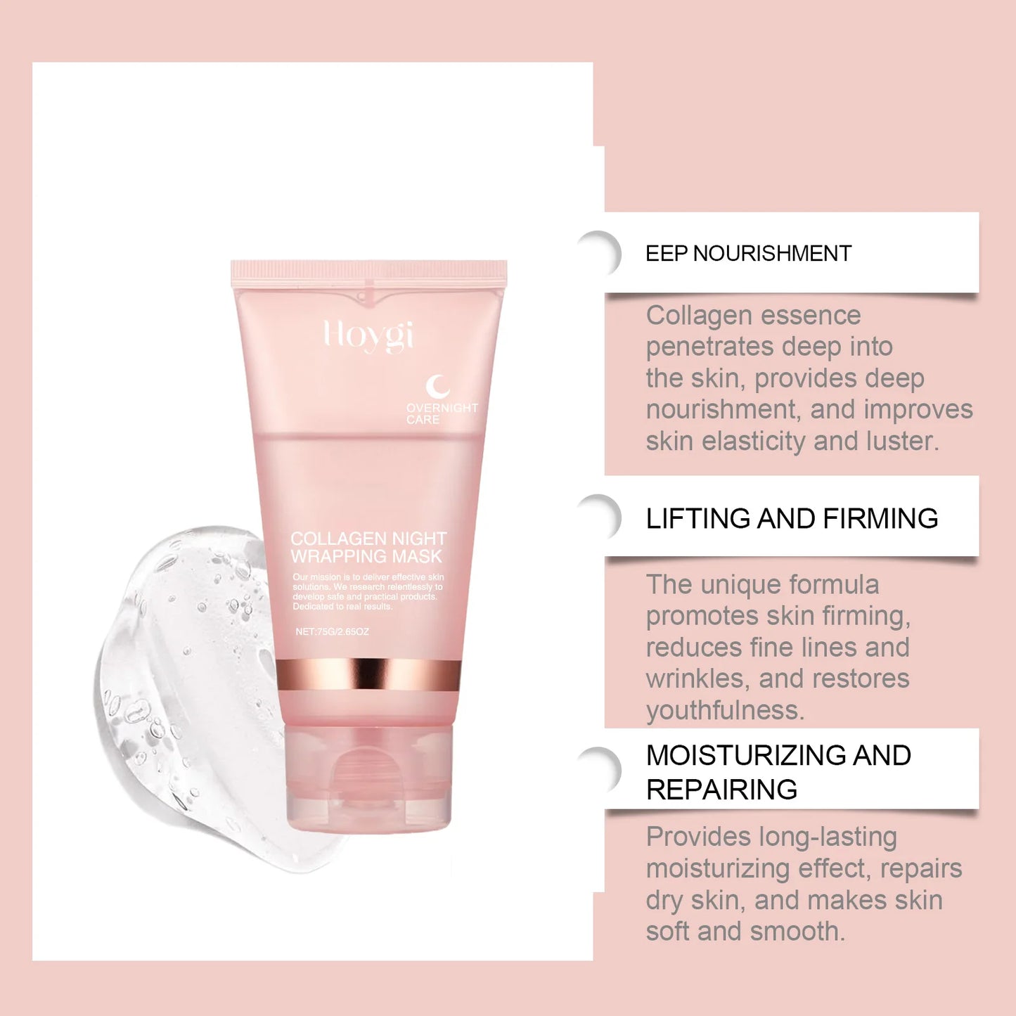 Collagen Glow Peel-Off Mask | Firming & Hydrating Face Mask